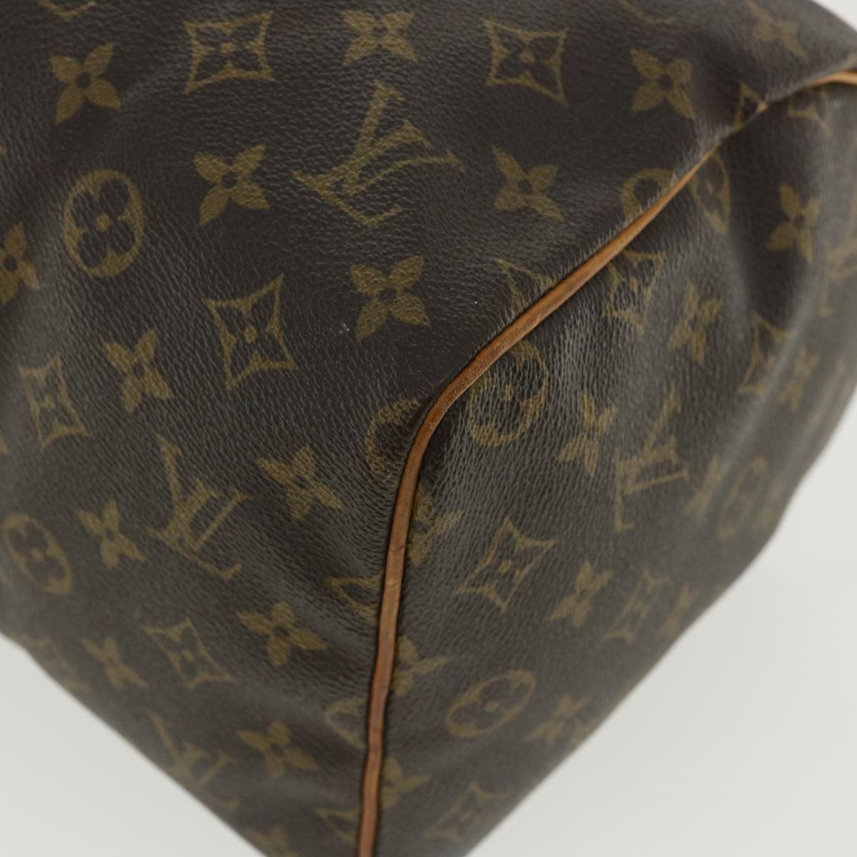 LOUIS VUITTON Monogram Speedy 30 Hand Bag M41526 LV Auth ai542