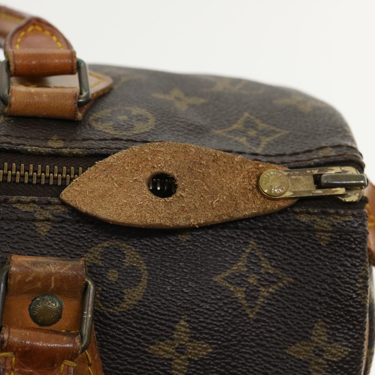 LOUIS VUITTON Monogram Speedy 30 Hand Bag M41526 LV Auth ai542