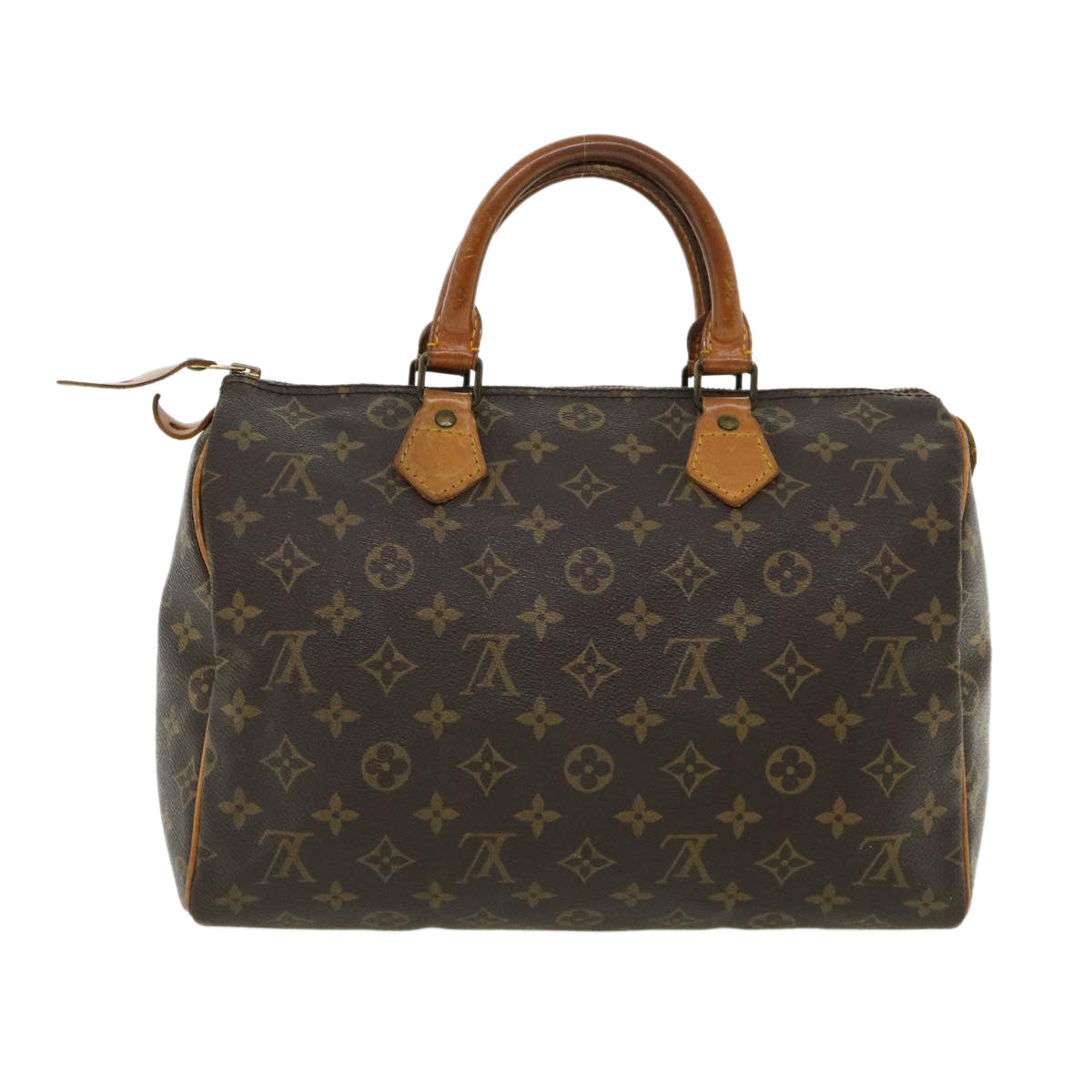 LOUIS VUITTON Monogram Speedy 30 Hand Bag M41526 LV Auth ai542