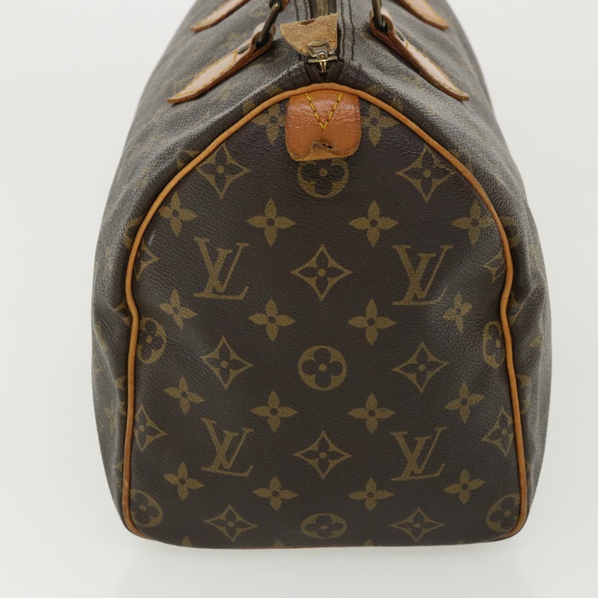 LOUIS VUITTON Monogram Speedy 30 Hand Bag M41526 LV Auth ai542