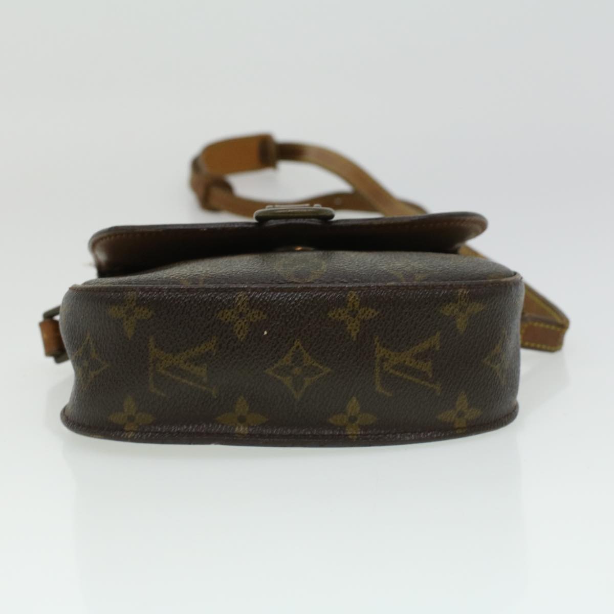 LOUIS VUITTON Monogram Saint Cloud PM Shoulder Bag Vintage M51244 LV Auth ai544