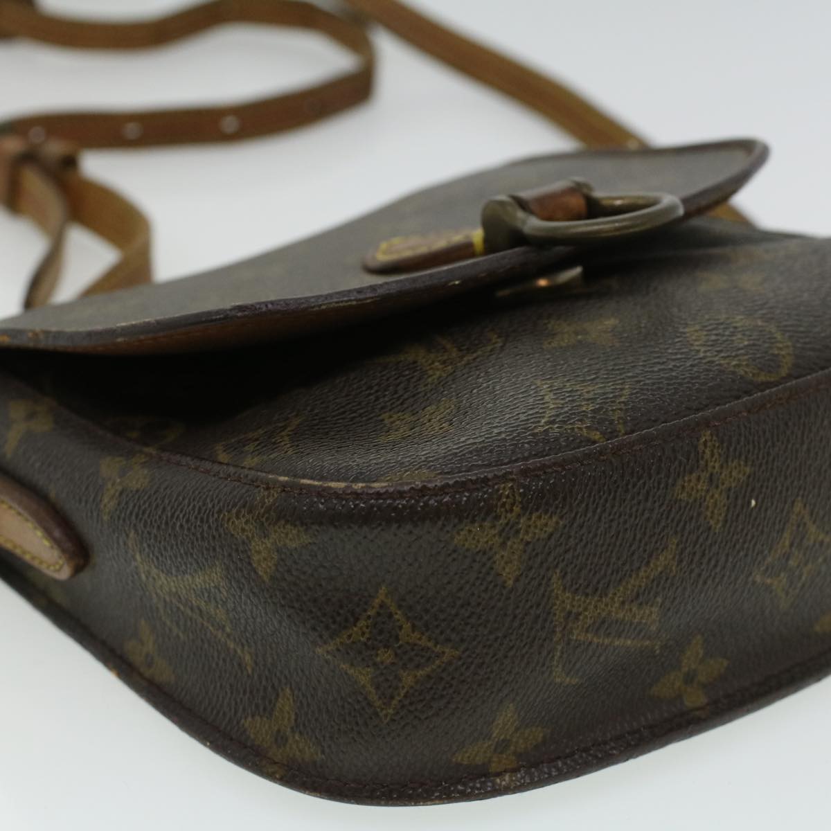 LOUIS VUITTON Monogram Saint Cloud PM Shoulder Bag Vintage M51244 LV Auth ai544