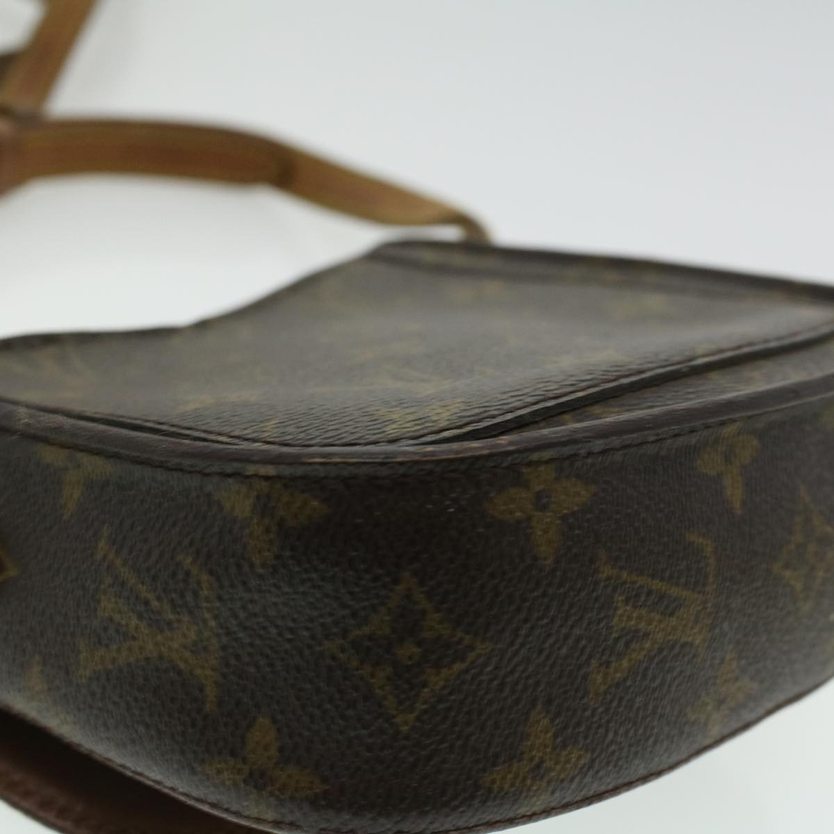 LOUIS VUITTON Monogram Saint Cloud PM Shoulder Bag Vintage M51244 LV Auth ai544