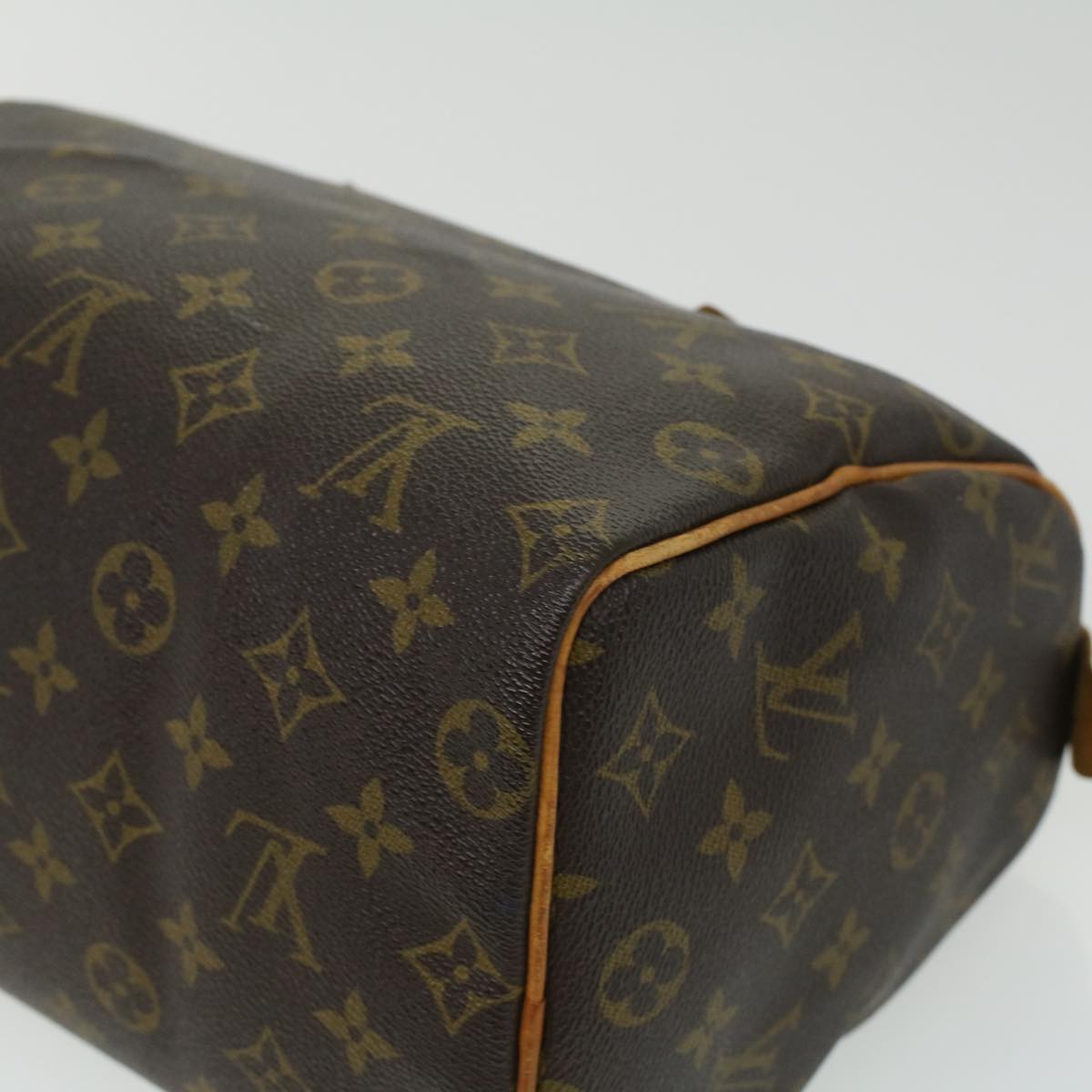 LOUIS VUITTON Monogram Speedy 25 Hand Bag M41528 LV Auth ai551