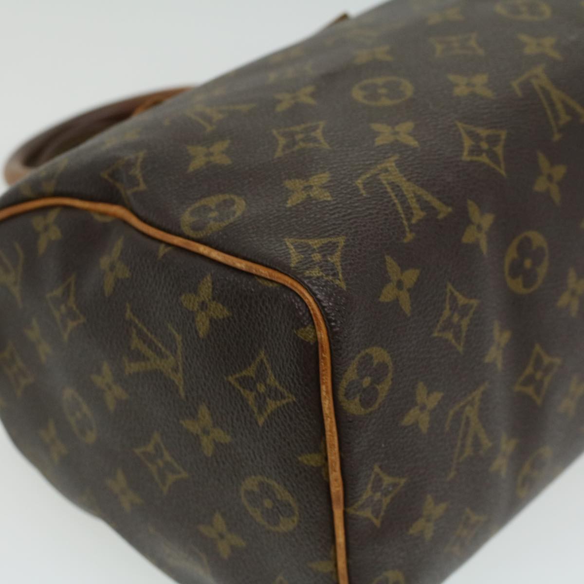 LOUIS VUITTON Monogram Speedy 25 Hand Bag M41528 LV Auth ai551