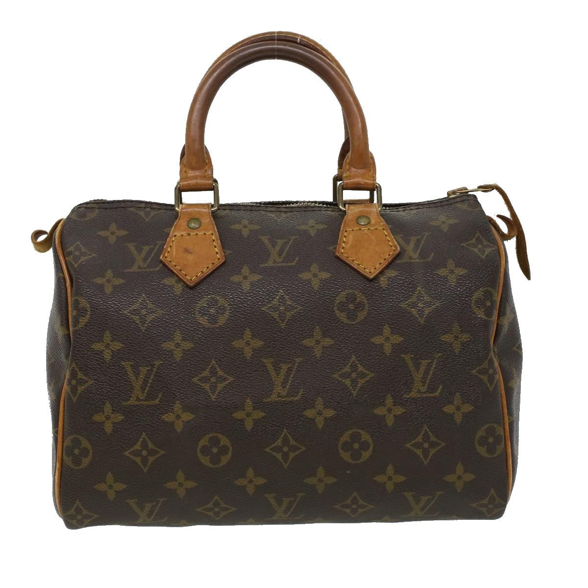 LOUIS VUITTON Monogram Speedy 25 Hand Bag M41528 LV Auth ai551