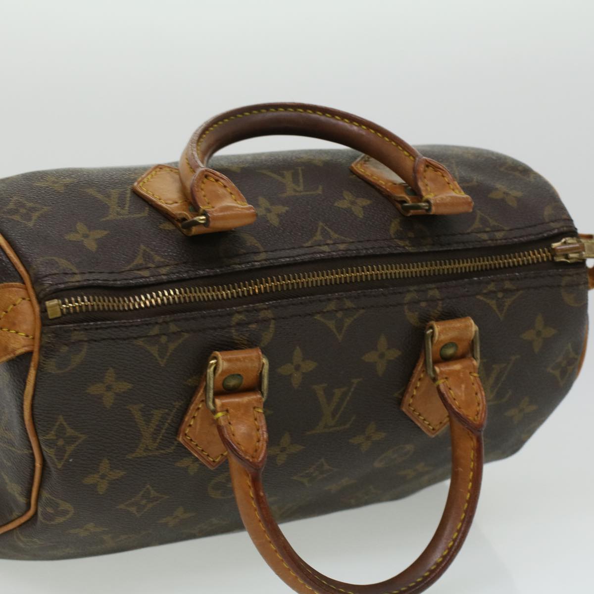 LOUIS VUITTON Monogram Speedy 25 Hand Bag M41528 LV Auth ai551