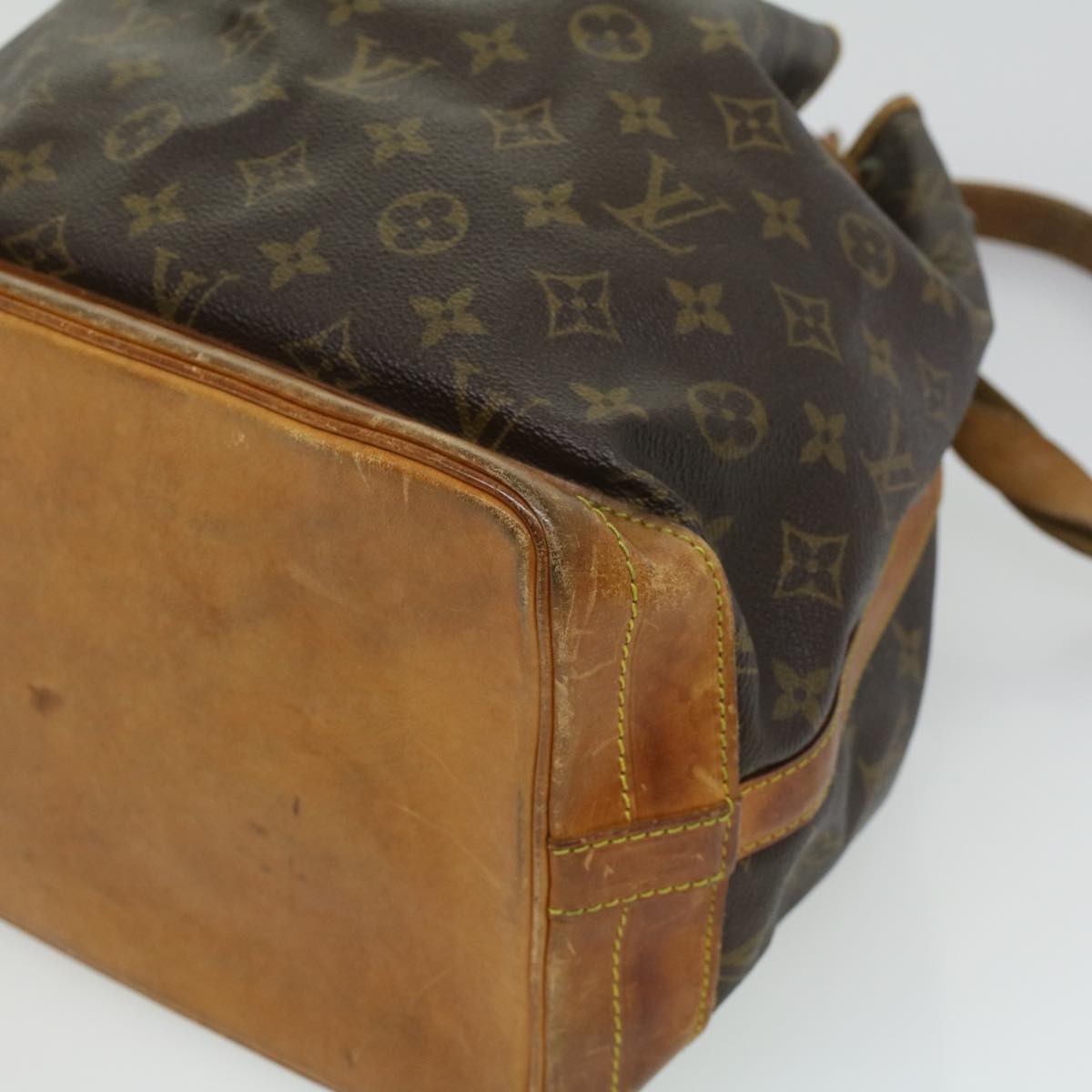 LOUIS VUITTON Monogram Noe Shoulder Bag M42224 LV Auth ai556