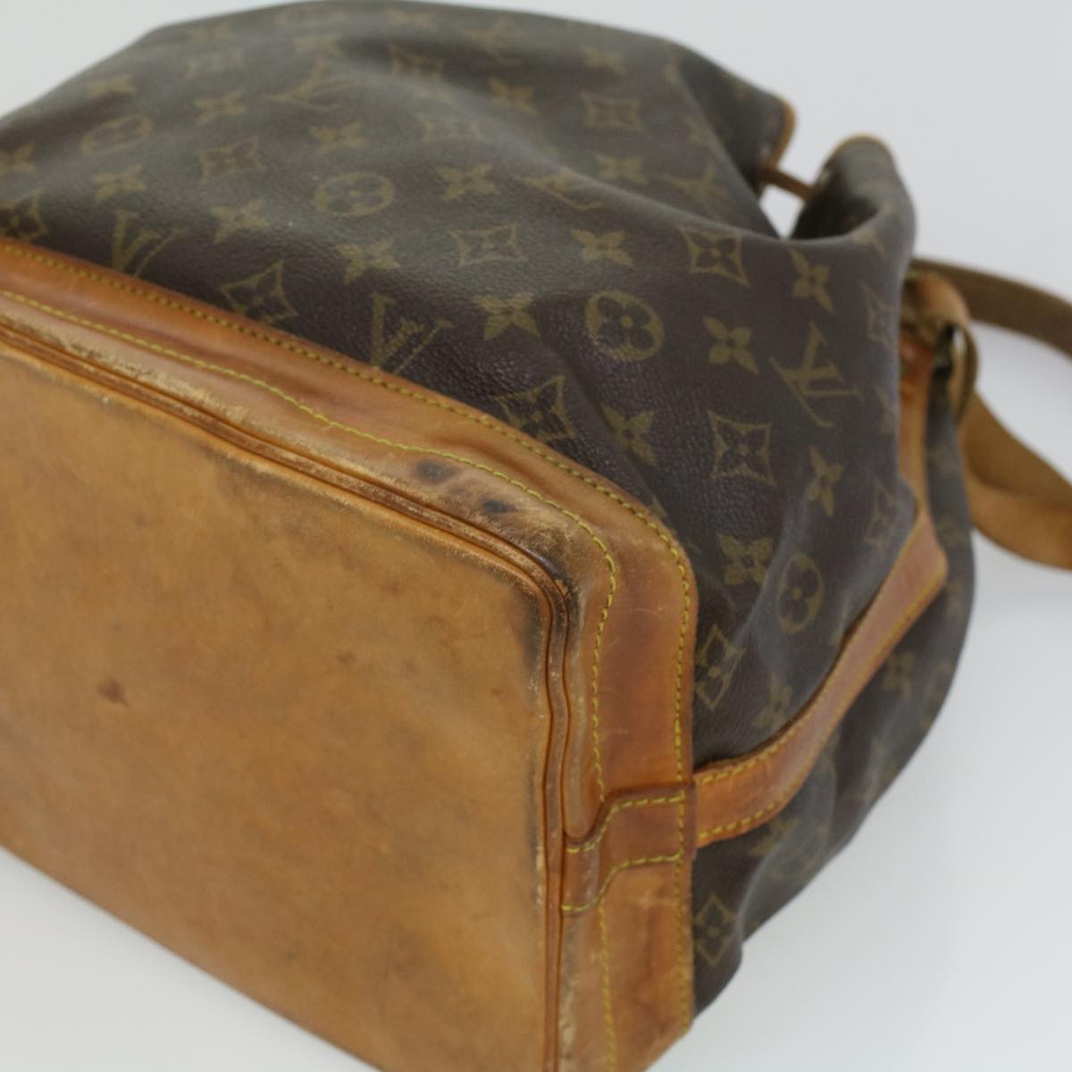 LOUIS VUITTON Monogram Noe Shoulder Bag M42224 LV Auth ai556