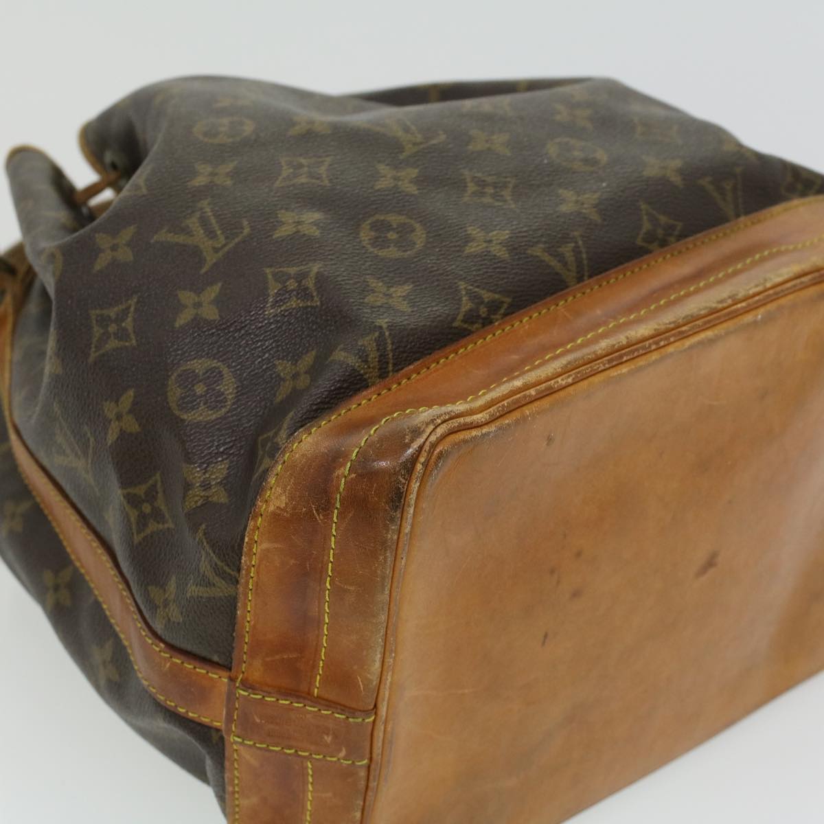 LOUIS VUITTON Monogram Noe Shoulder Bag M42224 LV Auth ai556