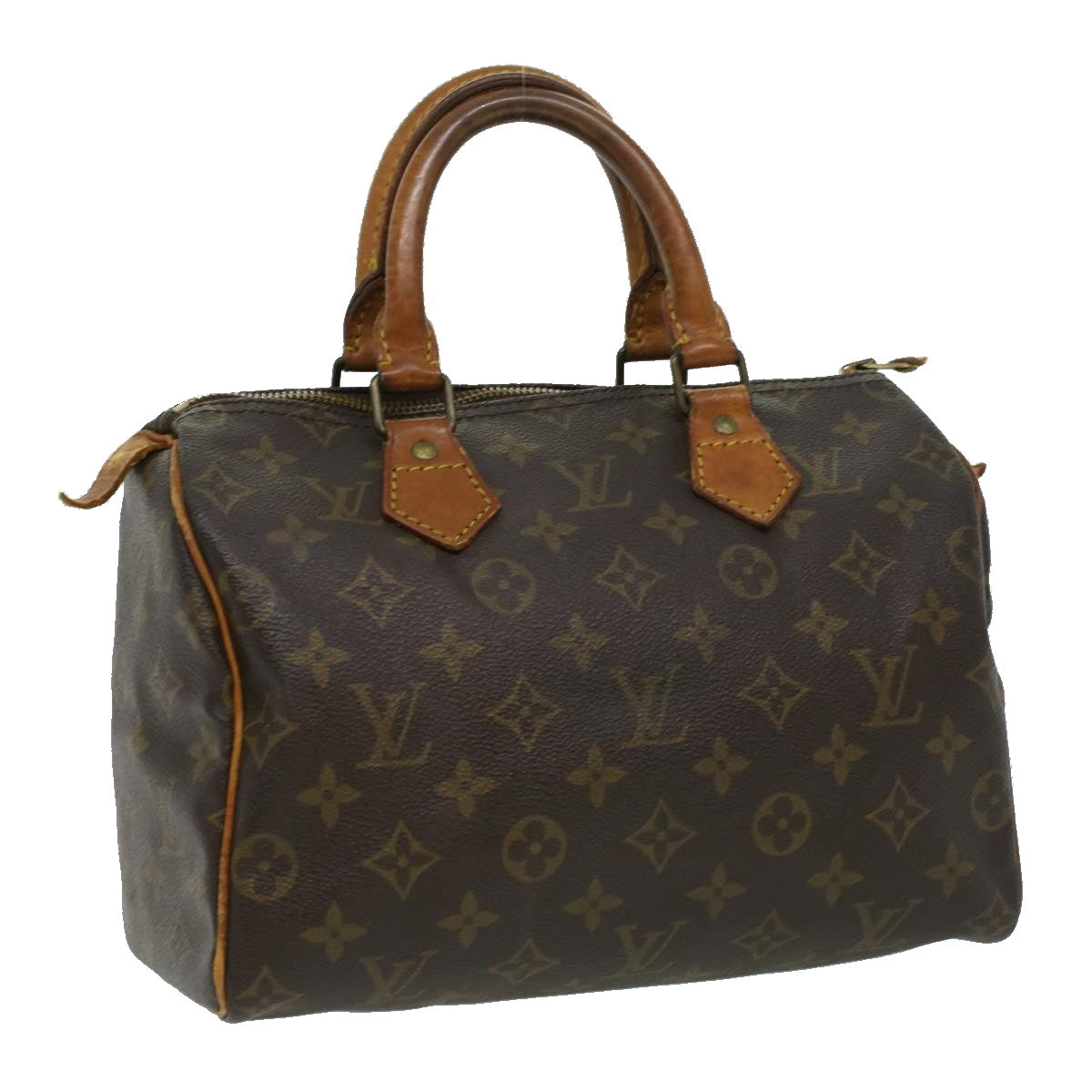 LOUIS VUITTON Monogram Speedy 25 Hand Bag M41528 LV Auth ai559