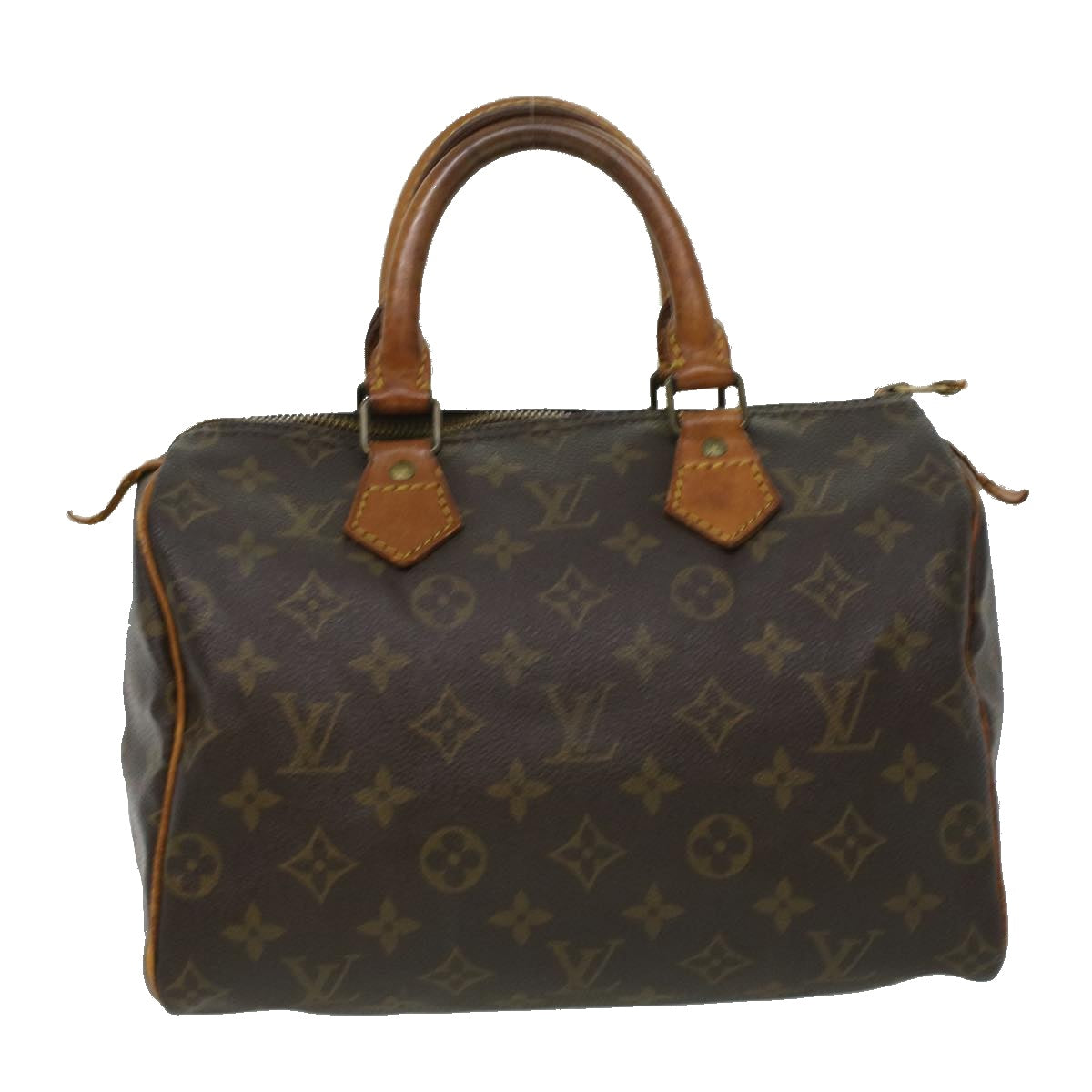 LOUIS VUITTON Monogram Speedy 25 Hand Bag M41528 LV Auth ai559