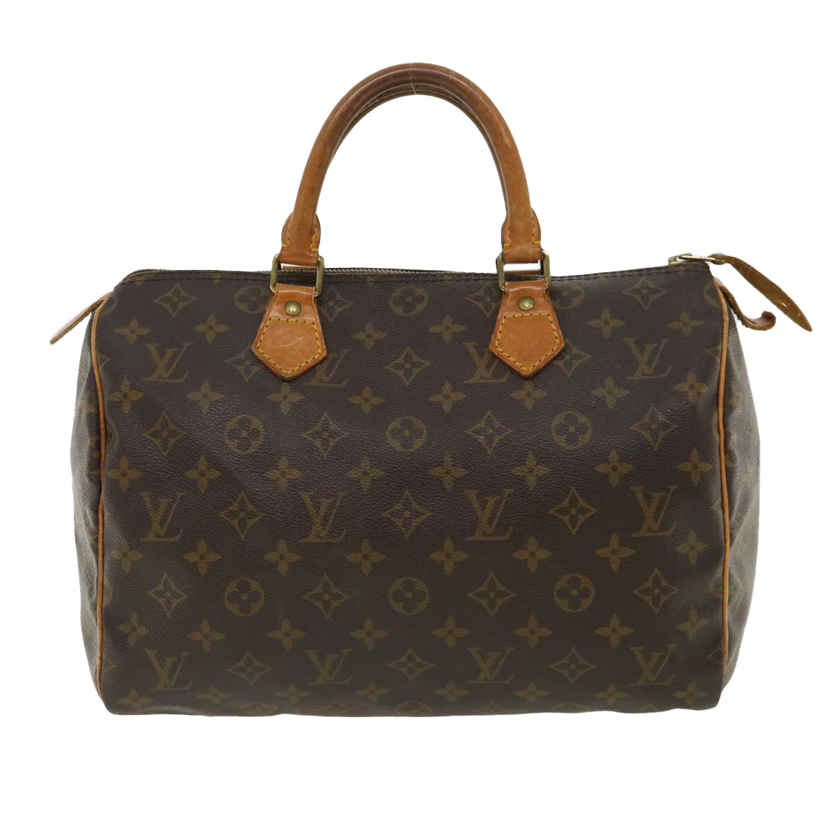 LOUIS VUITTON Monogram Speedy 30 Hand Bag M41526 LV Auth ai573