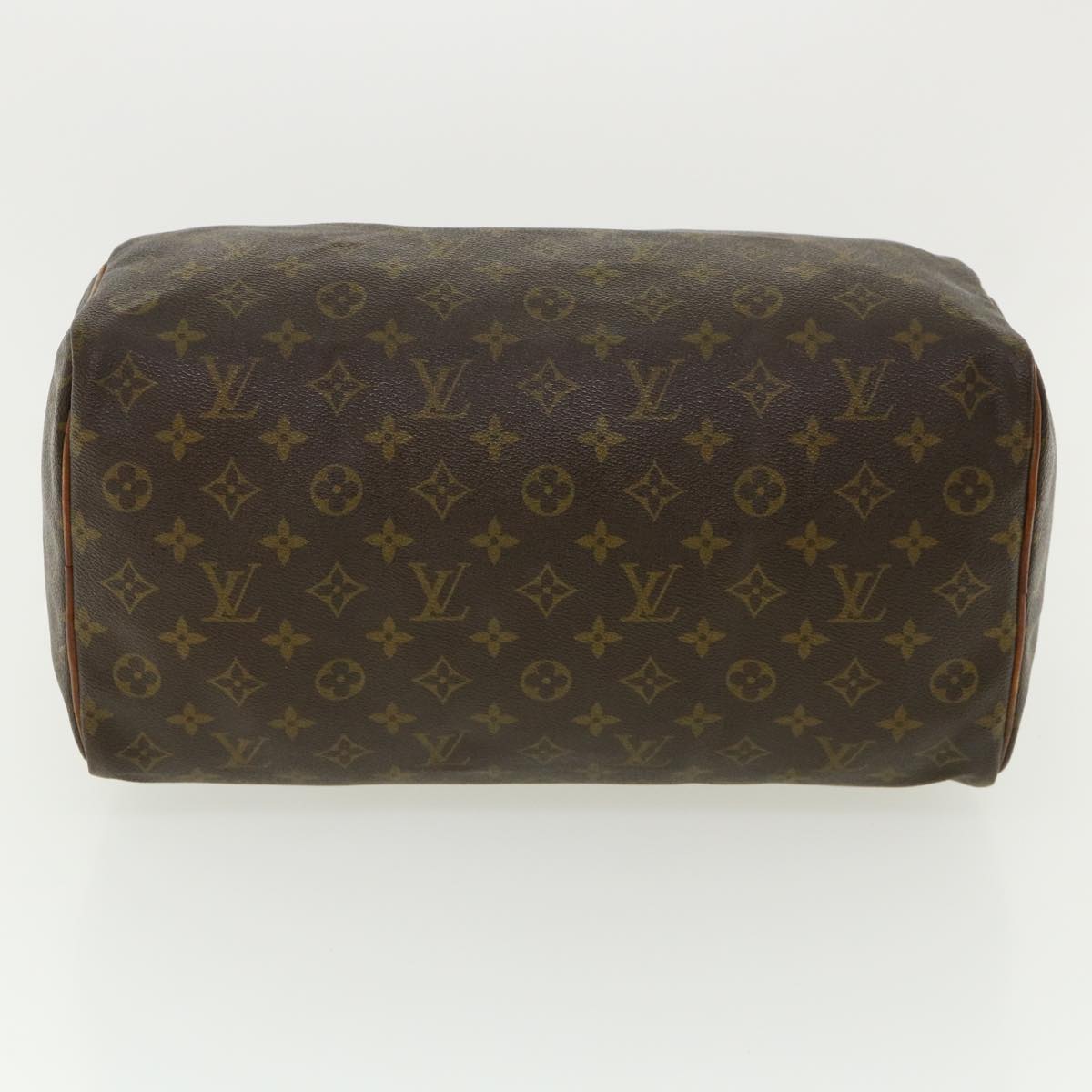 LOUIS VUITTON Monogram Speedy 35 Hand Bag M41524 LV Auth ai574