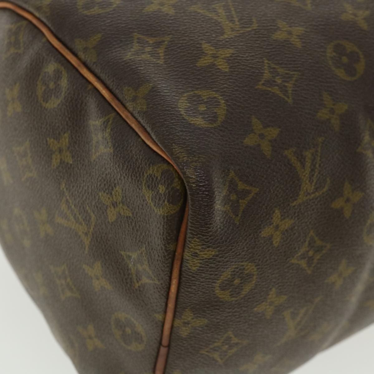 LOUIS VUITTON Monogram Speedy 35 Hand Bag M41524 LV Auth ai574