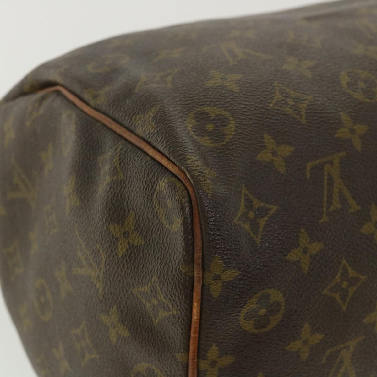 LOUIS VUITTON Monogram Speedy 35 Hand Bag M41524 LV Auth ai574