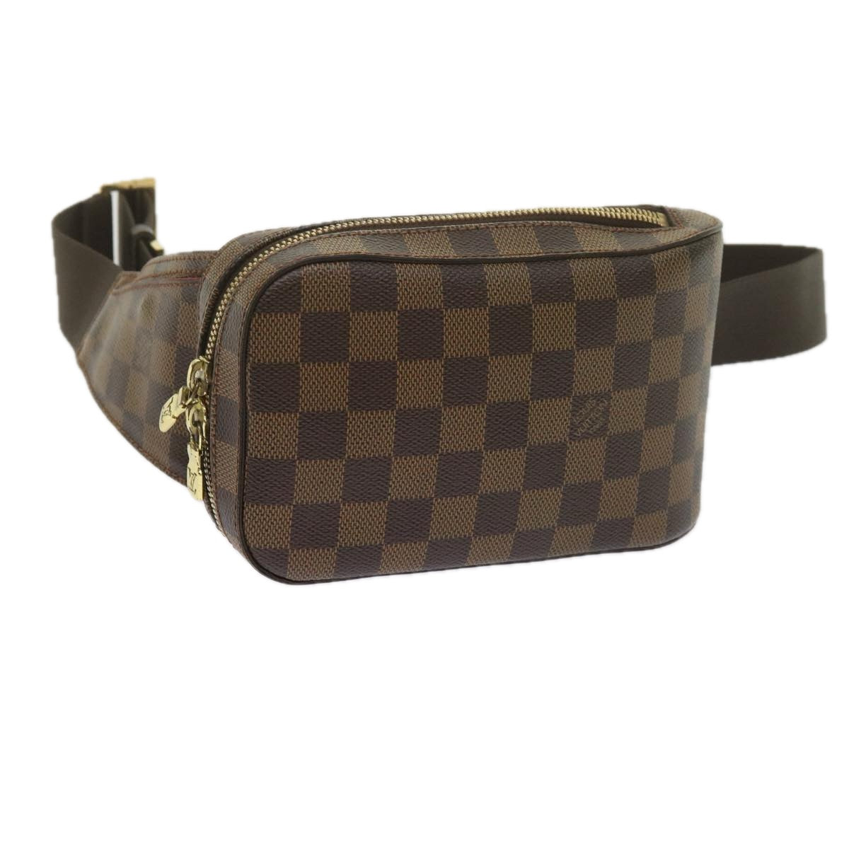 LOUIS VUITTON Damier Ebene Geronimos Shoulder Bag N51994 LV Auth ai673