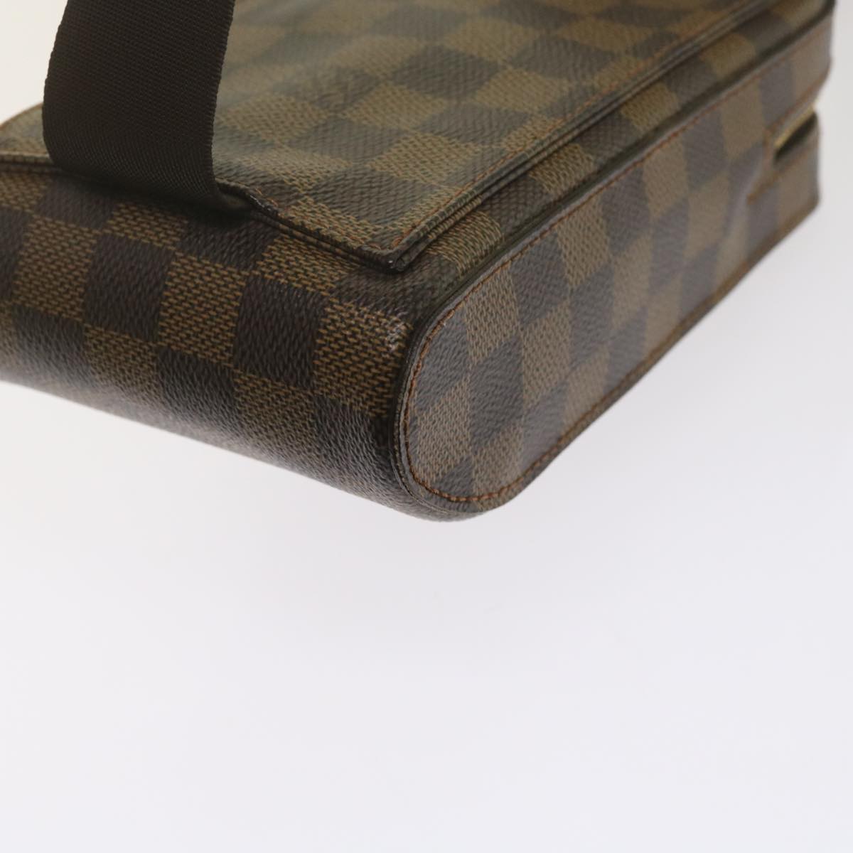 LOUIS VUITTON Damier Ebene Geronimos Shoulder Bag N51994 LV Auth ai673