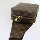 LOUIS VUITTON Damier Ebene Geronimos Shoulder Bag N51994 LV Auth ai673-6