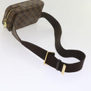LOUIS VUITTON Damier Ebene Geronimos Shoulder Bag N51994 LV Auth ai673-7