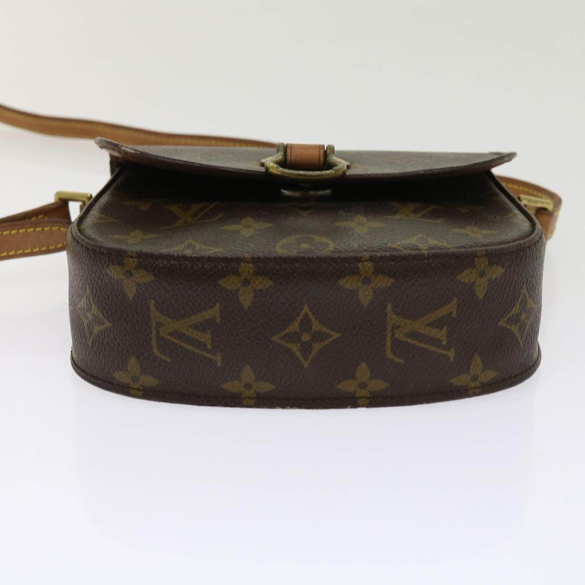 LOUIS VUITTON Monogram Saint Cloud PM Shoulder Bag M51244 LV Auth ai725