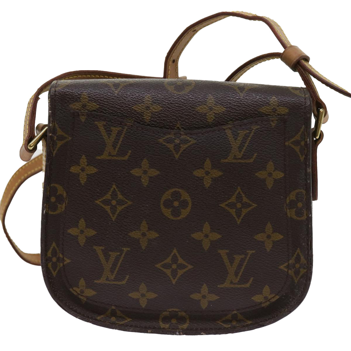 LOUIS VUITTON Monogram Saint Cloud PM Shoulder Bag M51244 LV Auth ai725