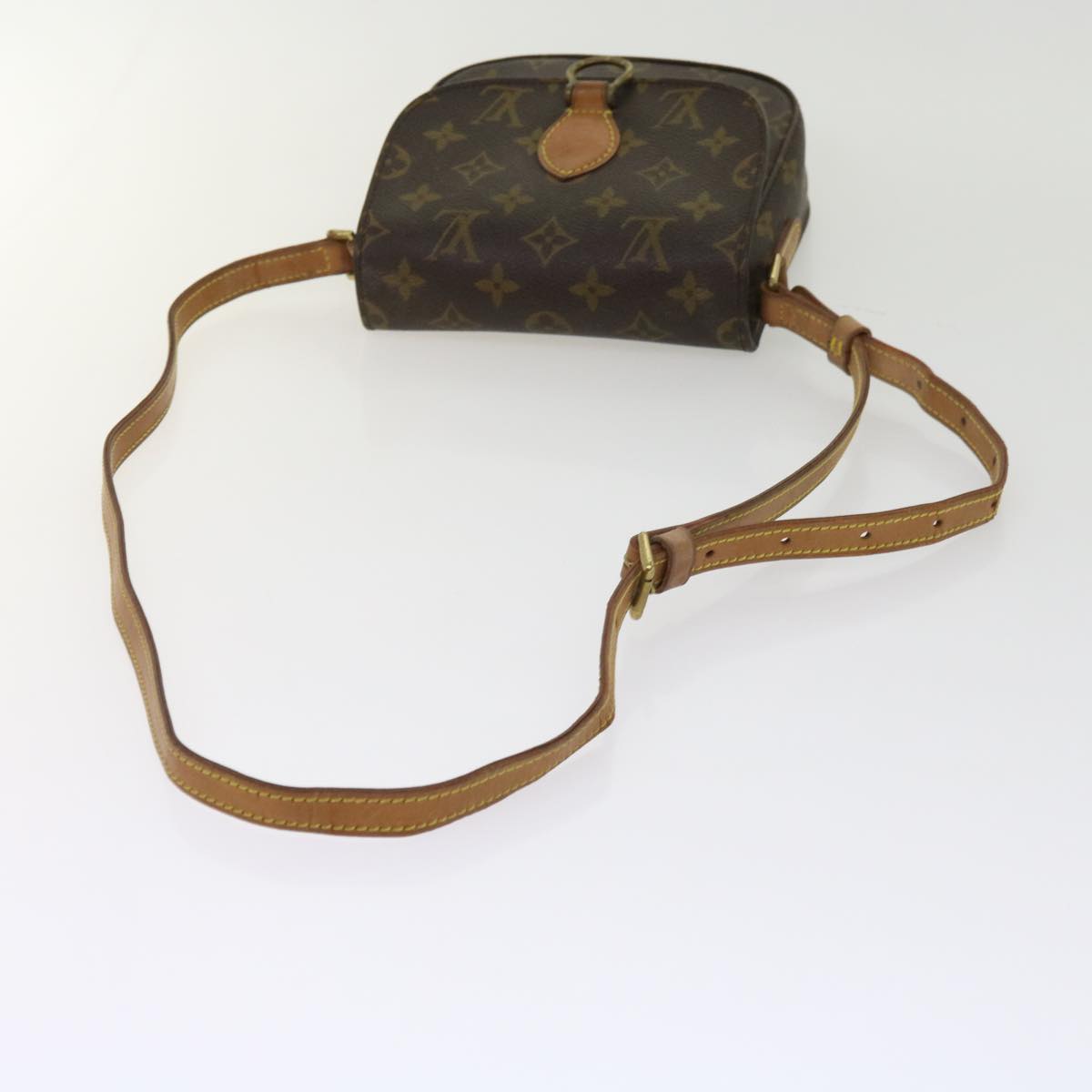 LOUIS VUITTON Monogram Saint Cloud PM Shoulder Bag M51244 LV Auth ai725