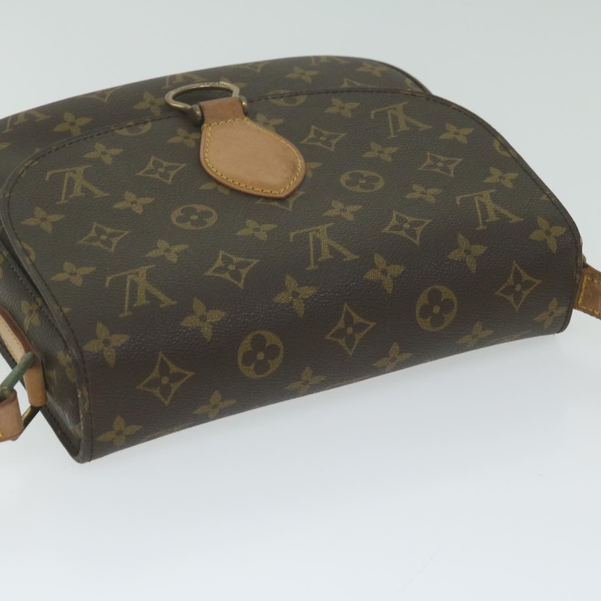 LOUIS VUITTON Monogram Saint Cloud GM Shoulder Bag M51242 LV Auth ai727