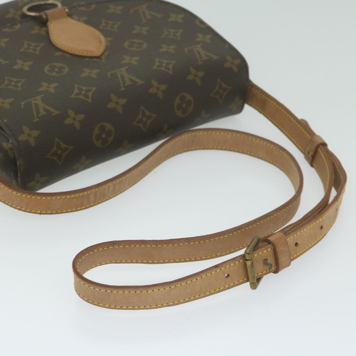 LOUIS VUITTON Monogram Saint Cloud GM Shoulder Bag M51242 LV Auth ai727