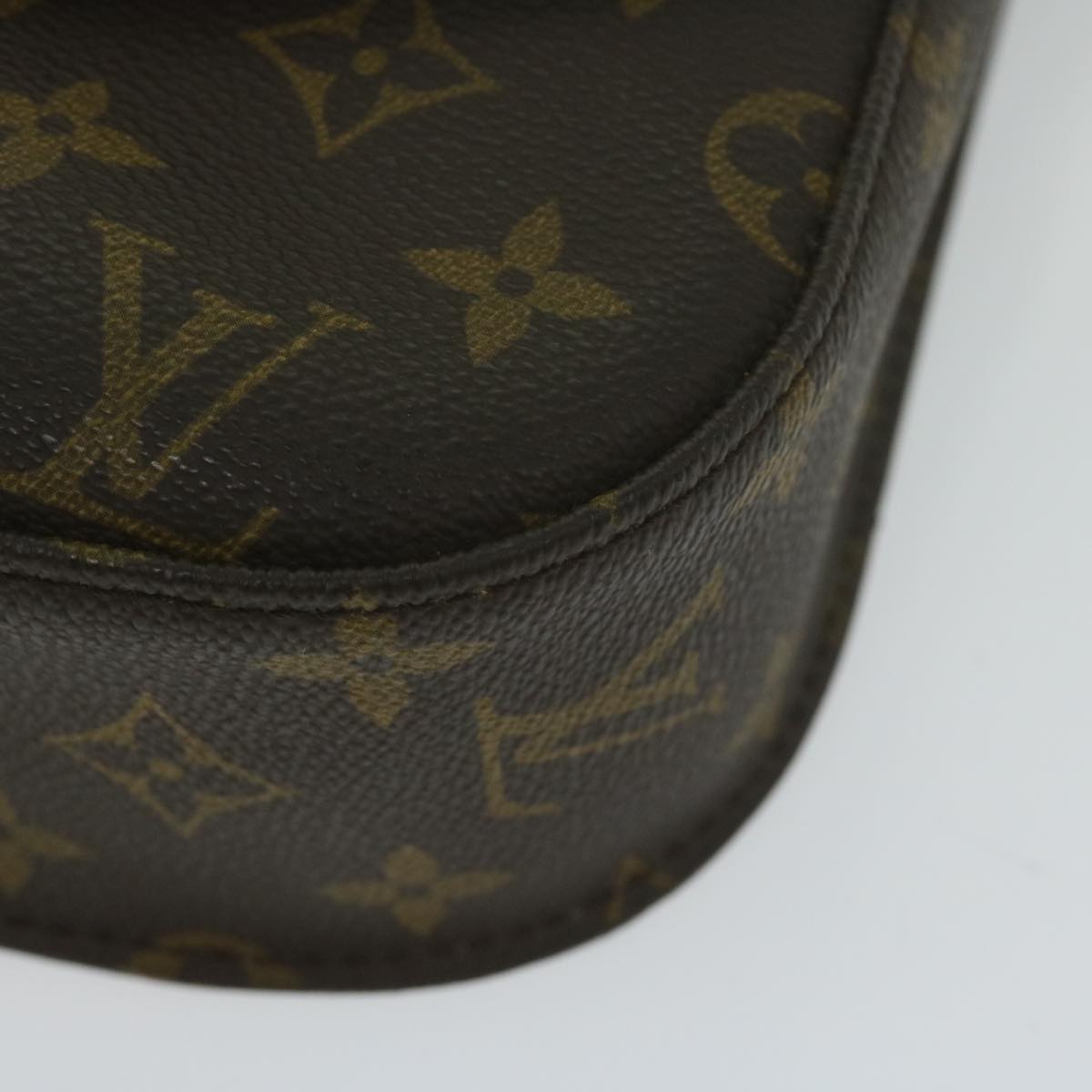 LOUIS VUITTON Monogram Saint Cloud GM Shoulder Bag M51242 LV Auth ai727