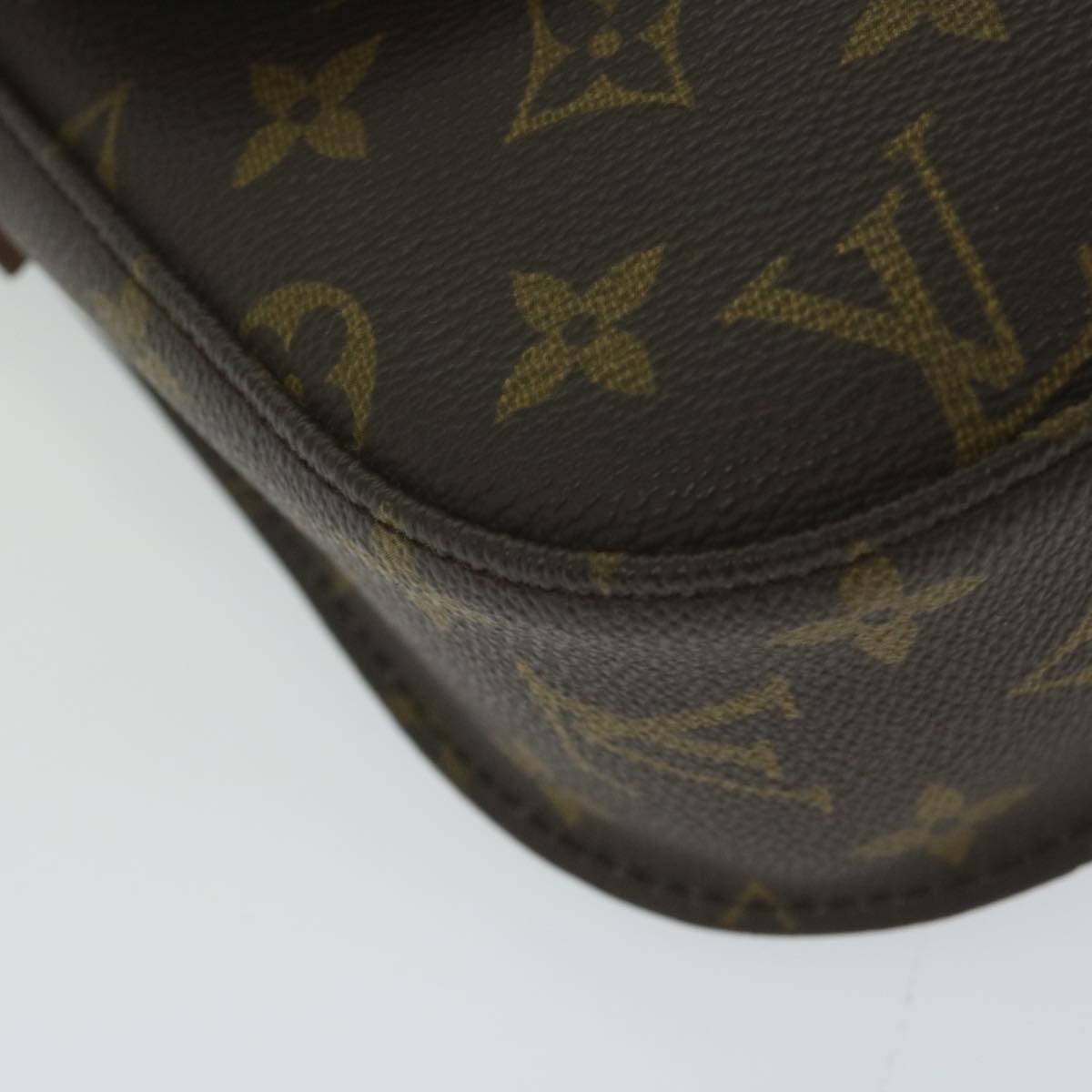 LOUIS VUITTON Monogram Saint Cloud GM Shoulder Bag M51242 LV Auth ai727