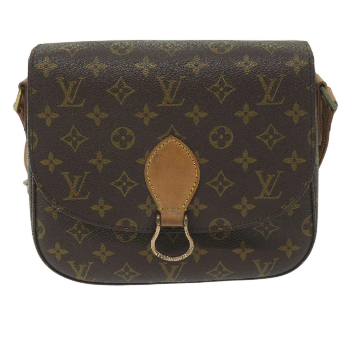 LOUIS VUITTON Monogram Saint Cloud GM Shoulder Bag M51242 LV Auth ai727