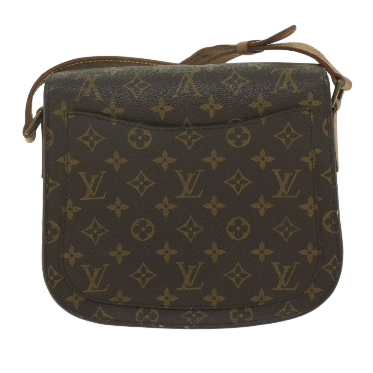 LOUIS VUITTON Monogram Saint Cloud GM Shoulder Bag M51242 LV Auth ai727 - 0