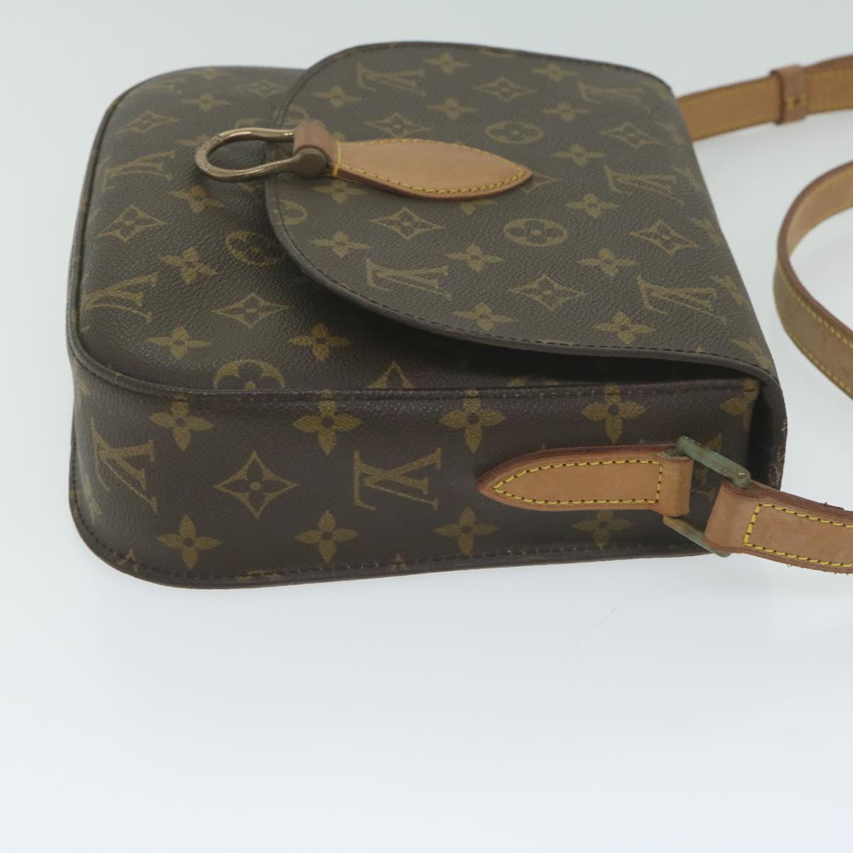 LOUIS VUITTON Monogram Saint Cloud GM Shoulder Bag M51242 LV Auth ai727