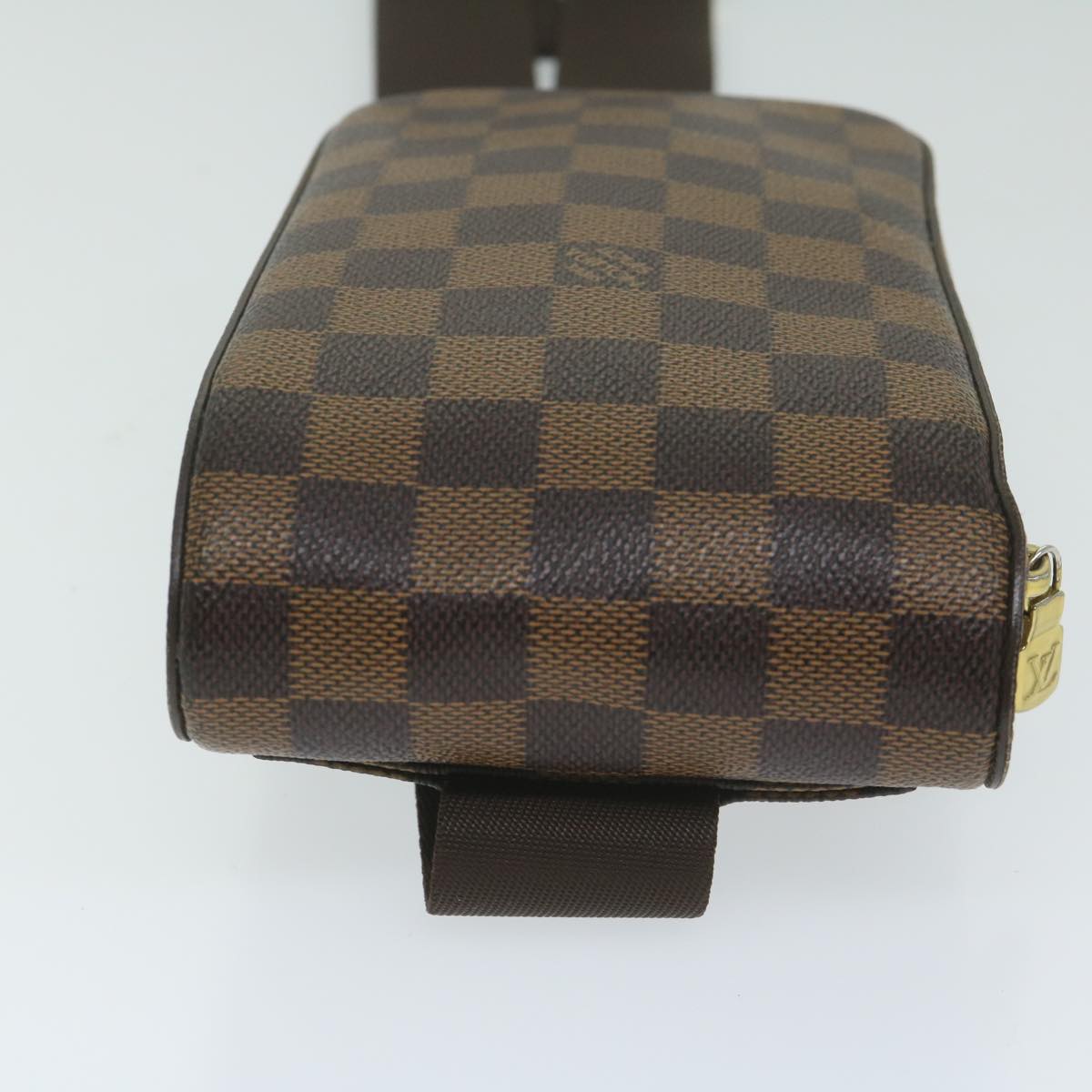 LOUIS VUITTON Damier Ebene Geronimos Shoulder Bag N51994 LV Auth ai761