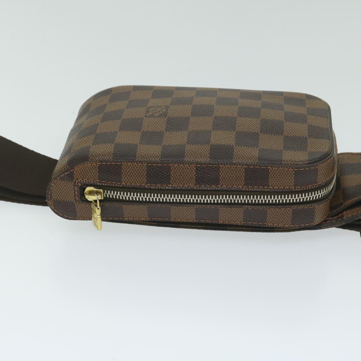 LOUIS VUITTON Damier Ebene Geronimos Shoulder Bag N51994 LV Auth ai761