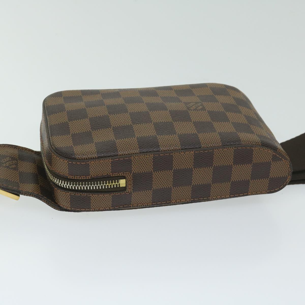 LOUIS VUITTON Damier Ebene Geronimos Shoulder Bag N51994 LV Auth ai761