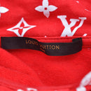 LOUIS VUITTON Supreme Box Logo Hoodie Red XXS LV Auth ak145-13