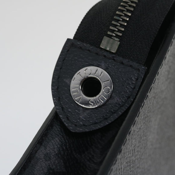 LOUIS VUITTON Monogram Split Pochette Voyage MM Clutch Bag M63039 LV Auth ak168A