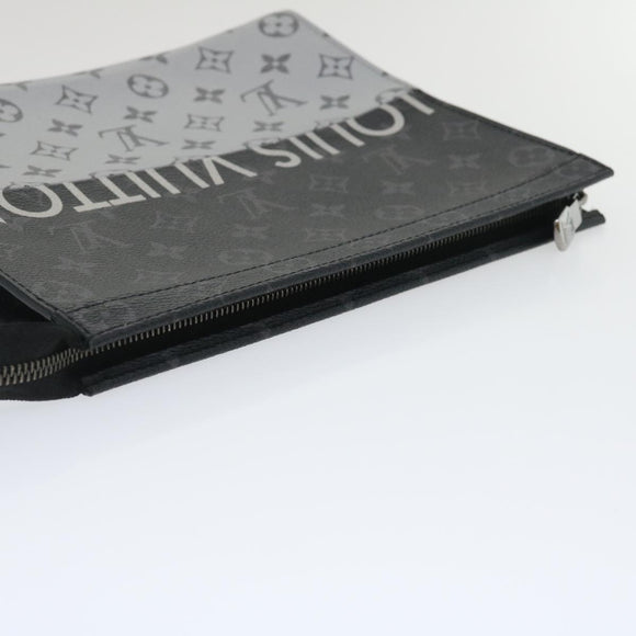 LOUIS VUITTON Monogram Split Pochette Voyage MM Clutch Bag M63039 LV Auth ak168A