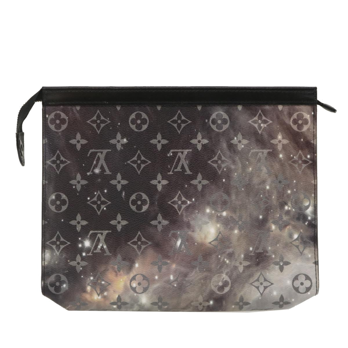 LOUIS VUITTON Monogram Galaxy Pochette Voyage MM Clutch Bag M44448 Auth ak176A - 0