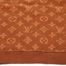 LOUIS VUITTON Monogram Jacquard Crew Neck Sweatshirt XS Orange RM192M Auth ak191-9