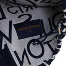 LOUIS VUITTON Hoodie Galaxy Packable Logo Jacket 19SS Navy White LV Auth ak192-7