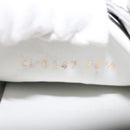 LOUIS VUITTON Front Low Line Glitter Sneakers Leather 38.5 Silver LV Auth ak199-18