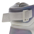 LOUIS VUITTON Monogram Rivoli Line High Top Sneakers Leather 6 White Auth ak205-18