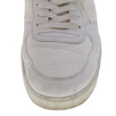 LOUIS VUITTON Monogram Rivoli Line High Top Sneakers Leather 6 White Auth ak205-7
