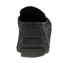 LOUIS VUITTON Driving Shoes Exotic Leather 7 Black Gray LV Auth ak212-14