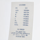 LOUIS VUITTON Knitted Sweater Jacket Cotton XS Beige RM181 GDJ HEN61W Auth ak213-11