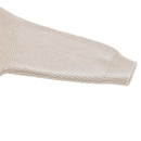 LOUIS VUITTON Knitted Sweater Jacket Cotton XS Beige RM181 GDJ HEN61W Auth ak213-8