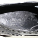 LOUIS VUITTON Wing Tip Medallio Shoes Leather 5.5 M Black MP3136 LV Auth ak214-10